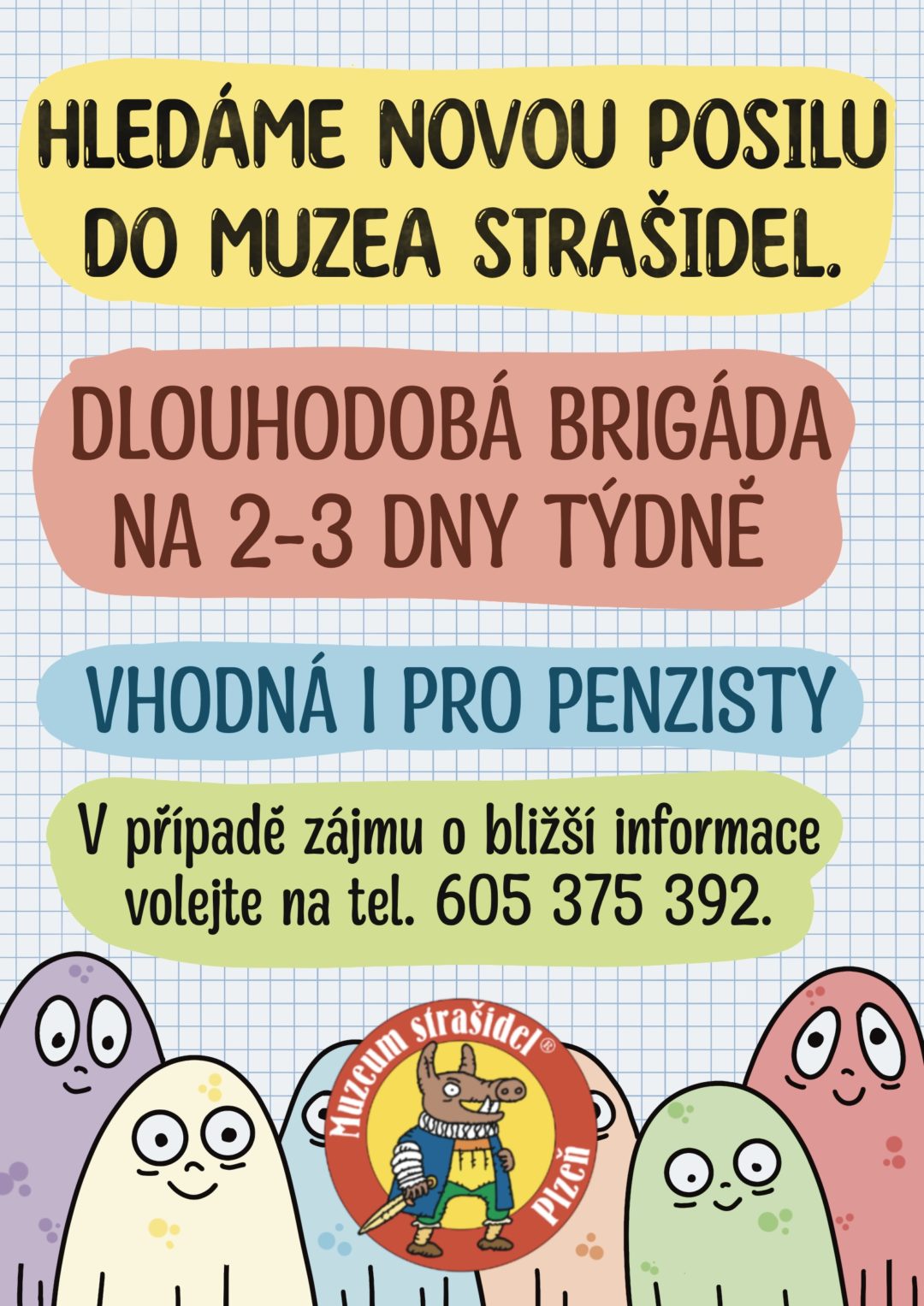 Hledáme novou posilu do Muzea strašidel